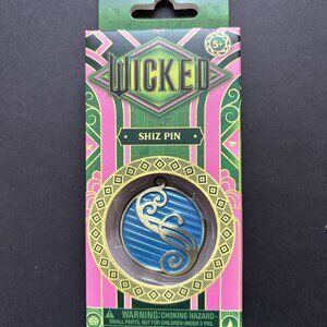 NEW Wicked Movie Elphaba Shiz University Pin - Blue